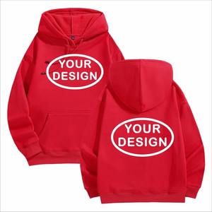 2025สเวตเชิ้ตลำลองใส่ได้ทั้งชายและหญิง, สเวตเชิ้ต100% คอตตอน XL น้ำหนักเบาอบอุ่นมีฮู้ดหนาสีทึบสำหรับฤดูใบไม้ร่วง - Product Image 4