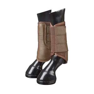 Botas de pierna de tendón de caballo Neopreno Montar Caballo ecuestre Equipo de protección Suministros veterinarios - Product Image 4