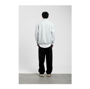 Sudaderas con Capucha y Pantalones Deportivos de Invierno para Hombre, Bordado Personalizado, Talla Grande, 100% Algodón, Corte Holgado, con Cremallera, Traje Deportivo, ODM, Ecológico - Product Image 4