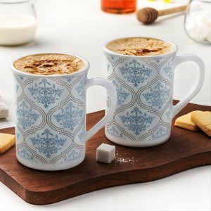 Tazas de café grandes pintadas a mano de cerámica amarilla Producto de Venta caliente Taza de cerámica hecha a mano impresa Tazas de café - Product Image 3