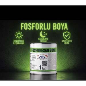 Peinture phosphorescente ZBS - Pigment de revêtement au dioxyde de titane qui brille dans le noir - Product Image 5