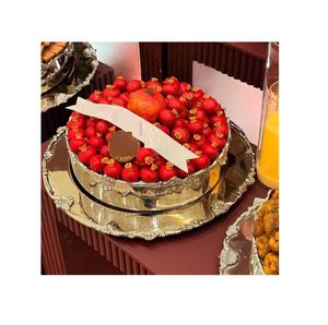 Lujoso cuenco plateado para servir chocolate, cuenco de Metal de la mejor calidad, postres, dulces, plato para servir para ocasiones especiales y eventos - Product Image 1