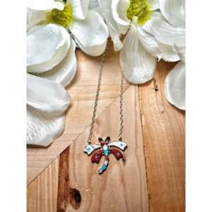 Collar de Cadena con Eslabones Bonitos de Tamara Pinto, Diseño Multicolor con Insectos y Números, con Diamantes, Plata de Ley y Aleación de Zinc, para Regalo - Product Image 1