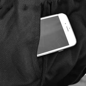 Pantalones cortos bordados de alta calidad al por mayor malla transpirable pantalones cortos de baloncesto de secado rápido Just Don Sport Pant - Product Image 6