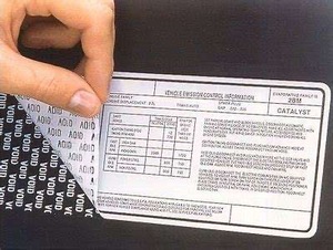 3M FMV02 Anti-fake Heat Transfer Polyester Material Adhesion to Multiple Surfaces Acrylic Adhesive Durability Label - Product Image 4