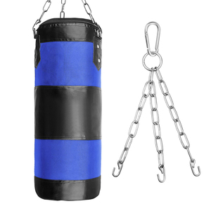 Durable Heavy Duty Punching <b>Bag</b> Unisex Leather Sands Filled for <b>Training</b> & Skill Practice Suitable for Gym & Home Use - Product Image 1
