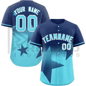 Maillots de baseball et de softball personnalisés avec logo par sublimation, uniformes de sport, manches courtes, nom de l'équipe - Product Image 6