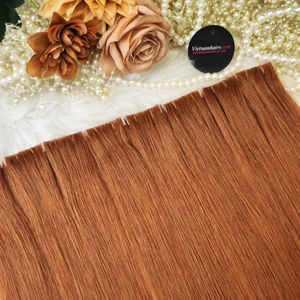 Top vente haute qualité Double vierge vietnamien droite pleine cuticule vague profonde Yaki ruban Invisible 100% Extensions de cheveux humains - Product Image 1