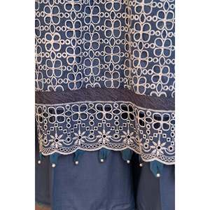 MIRAKHI Collection Printemps/Été 3 pièces : Chemise en mousseline brodée ChickenKari avec dupatta en tissu slub BIC-6600 LAWN Tube – Idéal pour les sports de plein air - Product Image 6