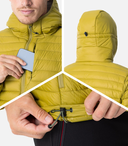 Chaqueta de Invierno con Capucha, Estilo Casual, Nueva, Única, para Hombre, Duradera, Transpirable, Cómoda, Suave, Cálida, con Cierre - Product Image 5