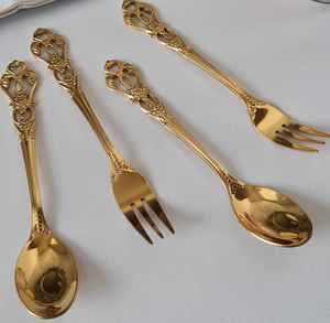 Juego de cubiertos de metal de latón Ideal para tiendas de decoración del hogar Adecuado para reventa y regalo - Product Image 5