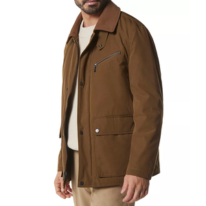 Veste bomber matelassée pour homme de haute qualité, décontractée, imperméable, coupe-vent, rembourrage en polyester, hiver, extérieur, logo personnalisé - Product Image 3