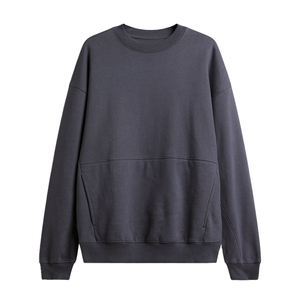 Sudadera Oversize de Cuello Redondo en Felpa Francesa con Bordado 3D y Logotipo Serigrafiado, Transpirable, Sostenible, Venta al Por Mayor Nexus - Product Image 2