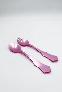 เซิร์ฟเวอร์สลัด100% เรซินทำมือแบบฝังตัวที่โดดเด่นออกแบบได้ตามต้องการสำหรับใช้ในบ้านและโรงแรมรวมถึงช้อนตักไอศกรีมสำหรับใช้ในสลัด - Product Image 5