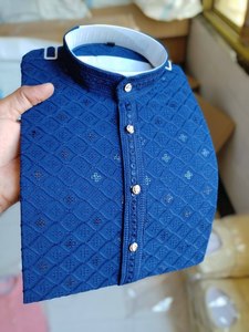 Pijama elegante de Kurta del desgaste del partido por el exportador al por mayor Fabzone - Product Image 4