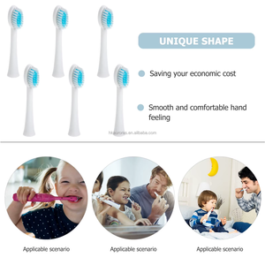 6pcs Soft Nylon Replacement Brush <b>Heads</b> for Electric <b>Toothbrush</b> – Hotel & Home Use - Product Image 3