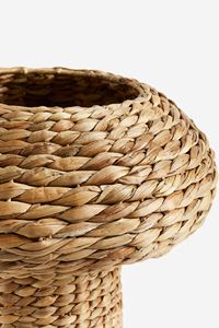 Jarrón de jacinto de agua Natural ecológico único, jarrón decorativo hecho a mano para exhibición de flores, acento decorativo para el hogar y la Oficina - Product Image 2