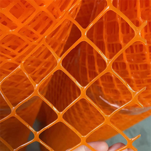 Red de plástico extrusora, naranja, con malla de diamante - Product Image 5