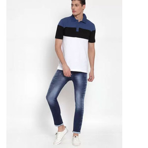 Polos de algodón de alta calidad con logotipo bordado personalizado para hombre, ropa deportiva de marca informal, Polo de moda callejera para hombre - Product Image 4