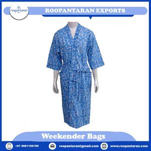 Kimono Indio con Estampado Floral, Suave y Transpirable, 100% Algodón, Tirantes Finos, Talla Única, Estilo Envolvente, para Venta al por Mayor - Product Image 6