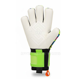 Échantillon gratuit Gants de gardien de but professionnels de haute qualité 4 mm Latex Antidérapant Fermeture à crochets et boucles Protection de football - Product Image 3