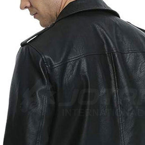 Venta caliente Hombres Ropa Chaqueta de cuero Nueva moda Hombres Chaqueta de cuero a prueba de viento - Product Image 6