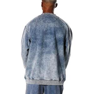 Sweat-shirts en polyester de couleur pastel pour hommes avec logo personnalisé, motif animal populaire, sublimation, pour l'hiver - Product Image 6