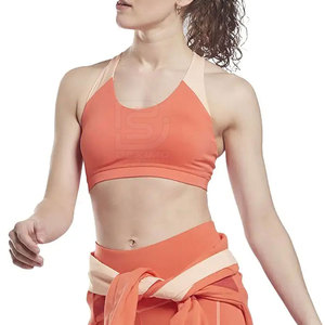 Sujetador deportivo hecho en Pakistán para mujer, ropa activa, Sujetador deportivo, Sujetador deportivo de nailon Spandex para mujer - Product Image 3