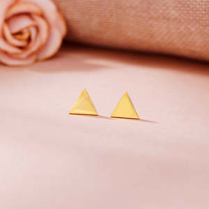 Delta Shine 14K Gold Stud <b>Earrings</b> <b>Diamond</b> <b>Pearl</b> Geometric Screw Design Rose Gold White Gold Yellow Gold Plated Trendy Wedding - Product Image 1