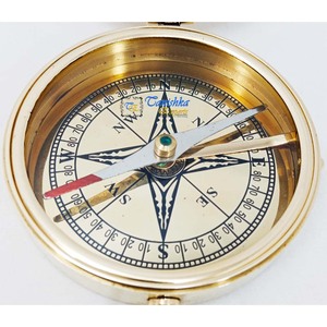 Brújula de bolsillo personalizada de latón para viajero direccional, la mejor brújula de bolsillo de regalo - Product Image 2