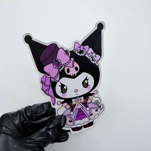 Tuiles magnétiques en acrylique durable de qualité supérieure, style Kawaii Gothique Cartoon, pour pinces à extensions de cils, personnalisables et multifonctionnelles - Product Image 6