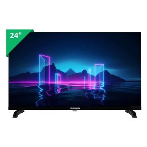 Téléviseur LED noir 24 pouces Modèle TE24900B56YXD - Product Image 1