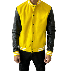 Chaquetas de lana universitarias para hombre más vendidas, chaquetas universitarias con logotipo personalizado, talla grande, tela de invierno, letras Versity para estudiantes - Product Image 1