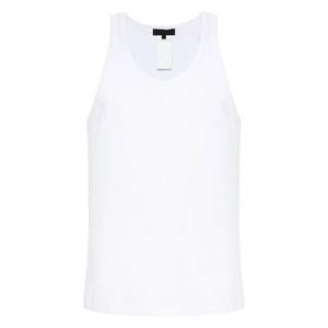 เสื้อแขนกุดผ้าฝ้าย100% สำหรับผู้ชายเสื้อออกกำลังกายเล่นกีฬาแขนกุดพิมพ์ลายโลโก้ได้ตามต้องการ - Product Image 1