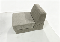 Canapé modulaire de salon tendance en mousse à mémoire de forme, fauteuil individuel relaxant