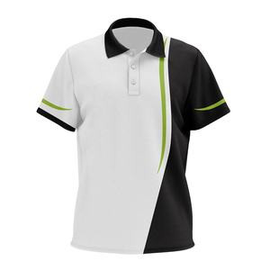 Vente en gros de chemises 100% polyester, design professionnel, sur mesure, impression numérique, vêtements de sport pour hommes, impression golf, séchage rapide, manches courtes - Product Image 6