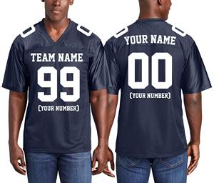 Camisetas de fútbol para hombre, camisetas deportivas de entrenamiento en blanco clásicas Unisex, trajes de Fitness informales, camiseta de fútbol americano - Product Image 5