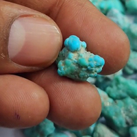 334 pièces de turquoise naturelle bleue d'Arizona, matériau brut de 10 mm à 18 mm, lot de 2065 carats, Iroc Sales, pierres précieuses brutes de haute qualité, 207 $ US
