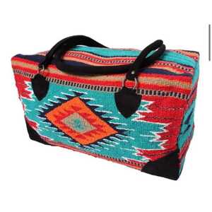 Top Quality Western Aztec Weekender Bag Southwestern Style Travel Bag au meilleur prix - Product Image 1
