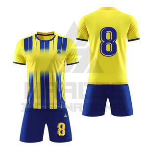 Conjunto de uniformes de fútbol de secado rápido con logotipo personalizado, ropa deportiva de fútbol, uniformes de fútbol de alta calidad al por mayor 2024 - Product Image 3
