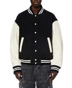 Wholesale Men's Vintage College Bomber Jacket Casual Varsity Baseball Design with 3D Embroidery <b>Patches</b> Front Logo-for Winter - Product Image 6