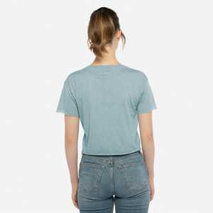 Bellaผ้าใบTเสื้อน้ําหนักเบาแปรงผู้หญิงฤดูร้อนCrop Topsสบายๆผู้หญิงTเสื้อหลวมออกกําลังกายTเสื้อแสง - Product Image 4