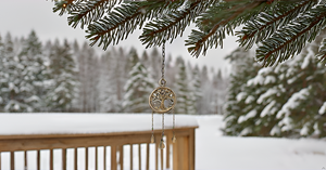 Énergie positive décor à la maison carillons éoliens en métal pour espaces extérieurs-balcon jardin salon cloches suspendues famille bureau amis - Product Image 6