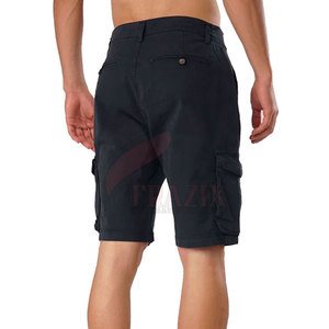Offre Spéciale hommes haute rue solide Boxy Jeans Shorts 100% coton respirant écologique grande taille entraînement - Product Image 2