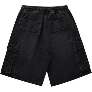 Shorts Vaqueros Desgastados y Rotos, Corte Ajustado, Moda Urbana, Verano, Casual, Pantalones Cortos de Mezclilla Azul 2026 - Product Image 5