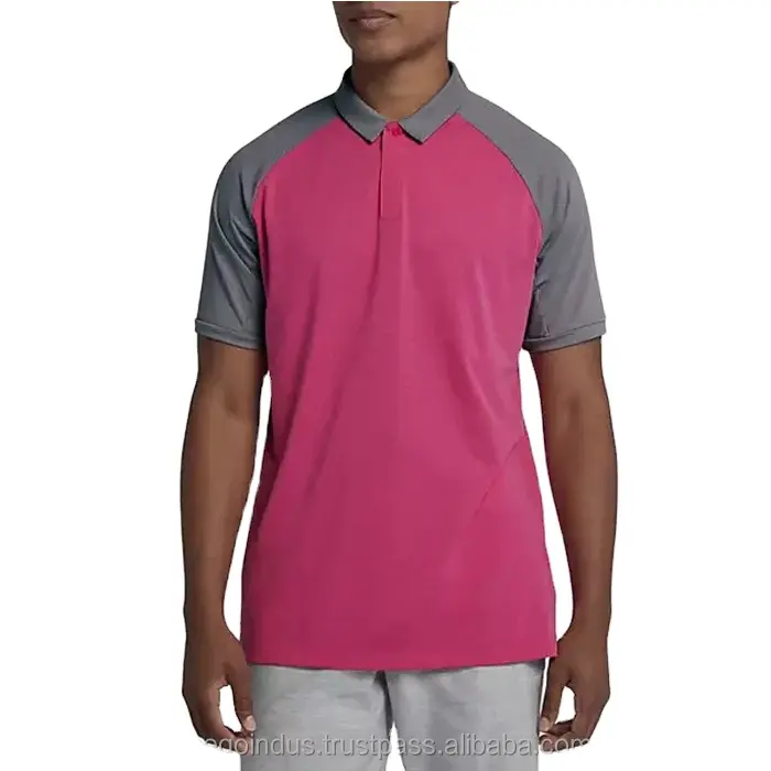 OEM Wholesale factory Polo Shirt summer knitting print performance golf logo custom logo print men polo T shirt