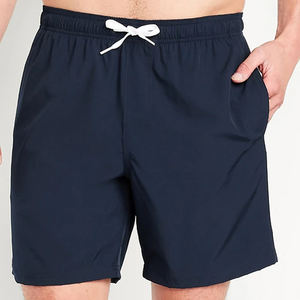 Pantalones cortos de rizo francés de algodón 100% OEM para hombre, logotipo personalizado, bordado, de gran tamaño, cintura media, estilo informal, bolsillos para deportes digitales - Product Image 2