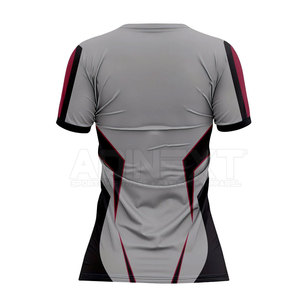 Venta Directa de Fábrica, Uniforme de Softbol Transpirable de Manga Corta para Mujer Adulta, 100% Poliéster, Ropa Deportiva de Nuevo Estilo - Product Image 6