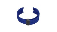 Bracelet de montre sport unisexe GL001 bleu marine Galaxy, durable, respirant, léger, réglable, étanche, en silicone, 20-22 mm, acier inoxydable