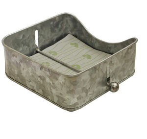 ที่ใส่กระดาษเช็ดปากอลูมิเนียมแบบตั้งโต๊ะ,ที่ใส่กระดาษทิชชู่สำหรับตกแต่งงานแต่งงาน - Product Image 3